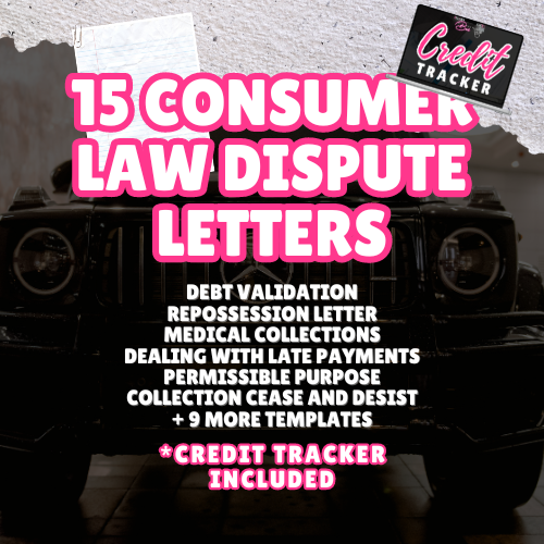 15 Consumer Law Letters